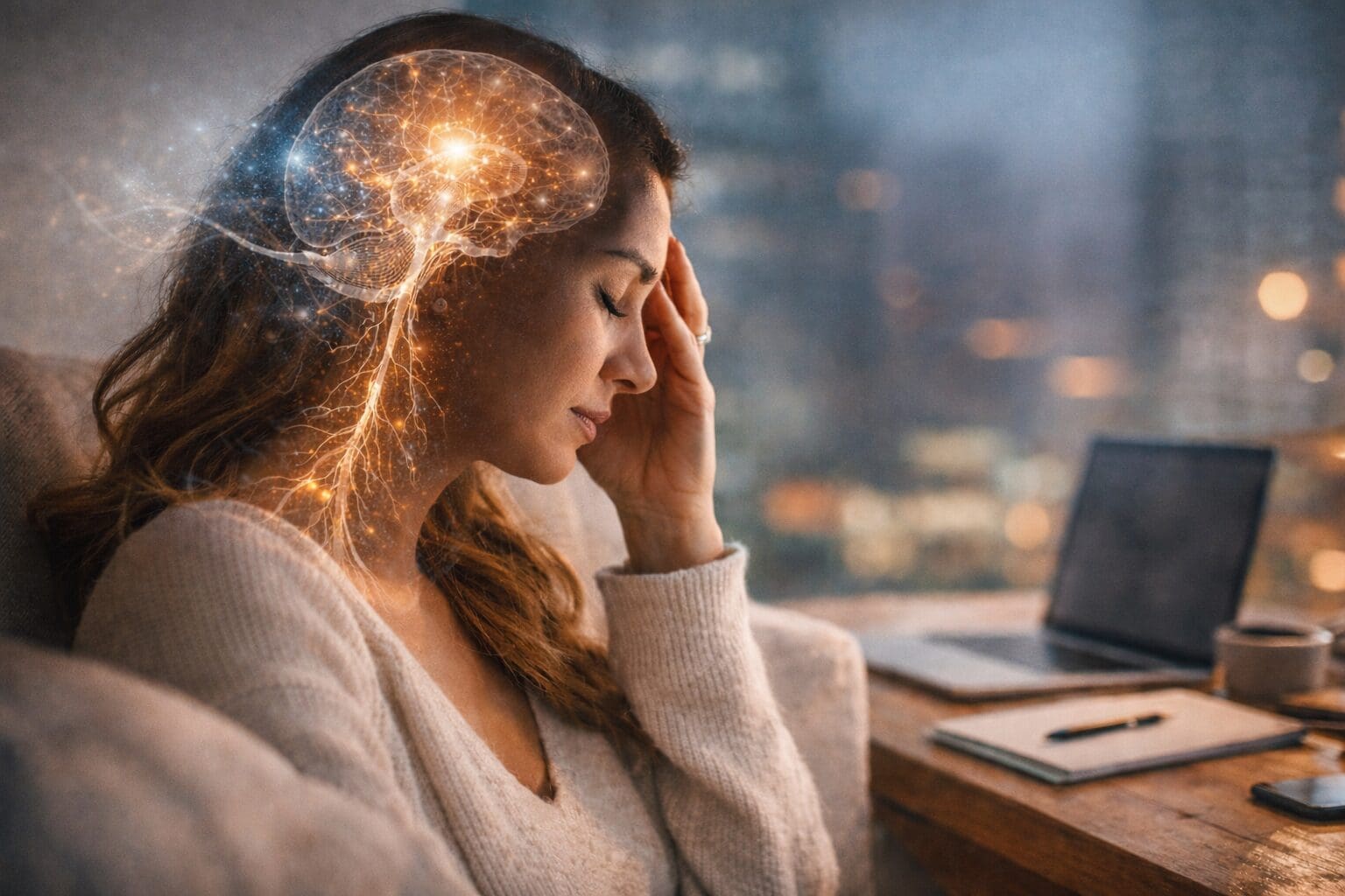 nervous system and self-sabotage affecting women in business experiencing burnout and stress