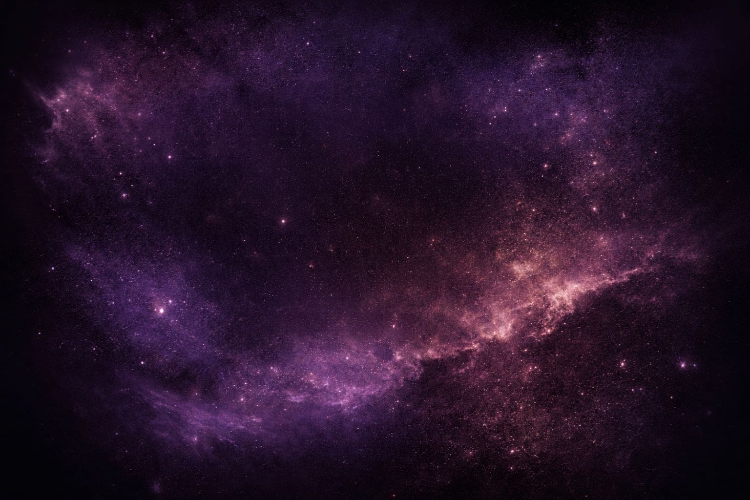 Cosmic purple and black nebula background representing nervous system depth and trauma healing.